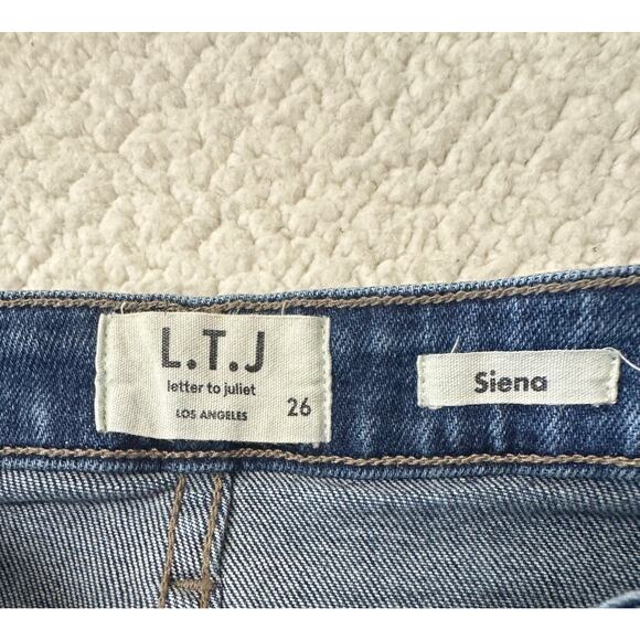 L.T.J Letter To Juliet Womens Siena Straight Leg Size 26 - Picture 3 of 8